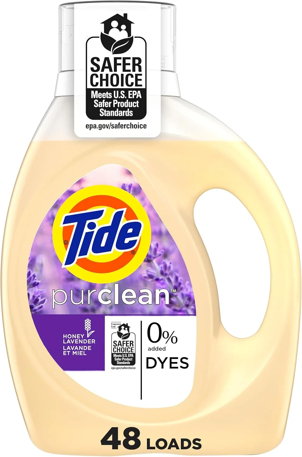 10 Best Non-Toxic Laundry Detergents for a Healthier Home 14 wo bottles of Seventh Generation Sensitive Skin Concentrated Laundry Detergent, Free & Clear formula. Made for sensitive skin, this fragrance-free detergent is hypoallergenic, plant-based, and certified by Safer Choice. The packaging highlights its 53-load capacity and comes in a 100% recycled bottle.