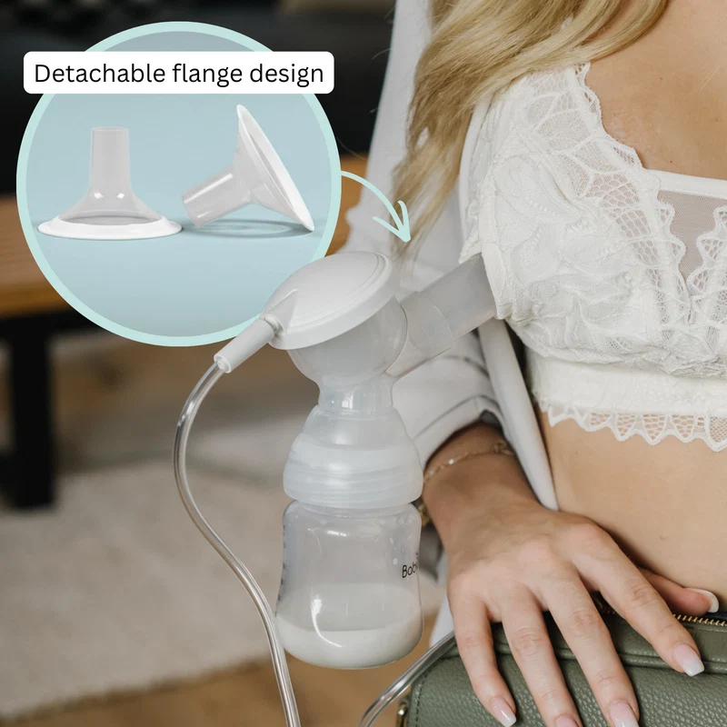 Is the BabyBuddha 3.0 a Good Primary Breast Pump? 7 BabyBuddha 3.0 detachable EasyFit breast pump flange and insert